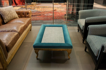MARION ESSENCE - Low velvet and fabric coffee table by Crearte Collections - view 3